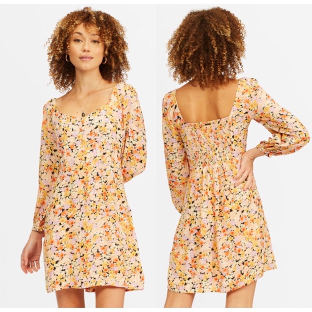 Billabong Heartland Mini Dress in Ditzy Floral
